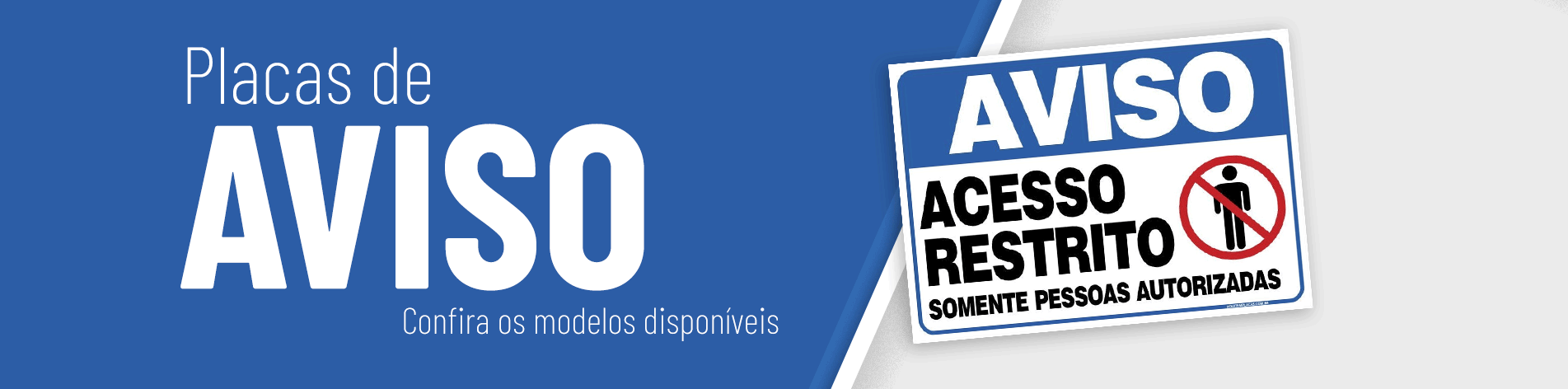 Placas de Aviso