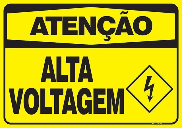 Placa alta voltagem