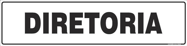Placa diretoria