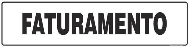 Placa faturamento