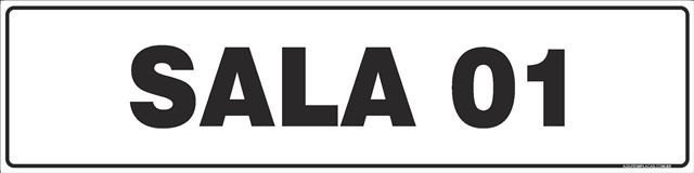 Placa sala 01