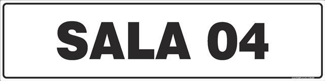 Placa sala 04