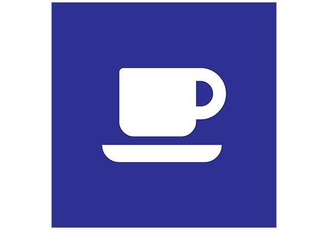 PLACA PICTOGRAMA CAFÉ