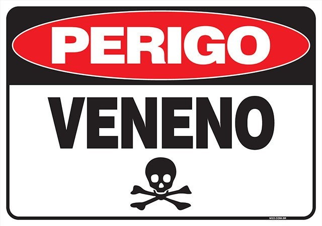 PLACA VENENO