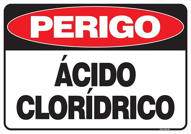 PLACA ÁCIDO CLORÍDRICO