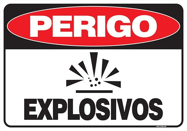 Placa explosivos
