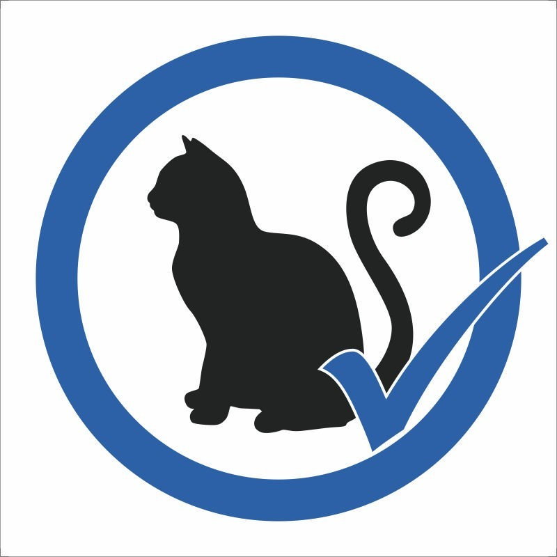 PLACA PERMITIDO GATOS