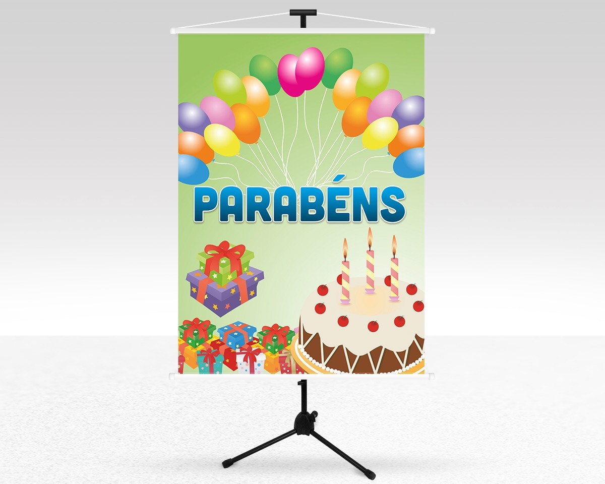 BANNER DE ANIVERSÁRIO PARABÉNS