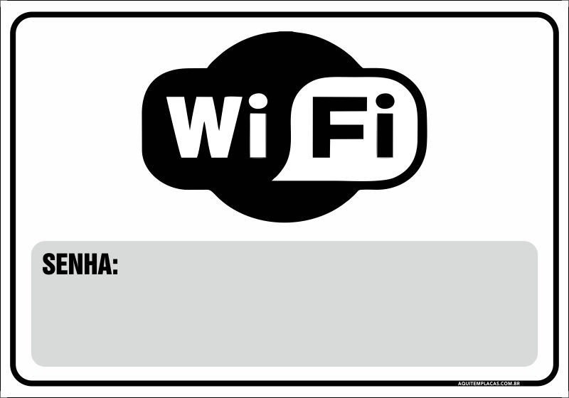 PLACA WI-FI COM SENHA