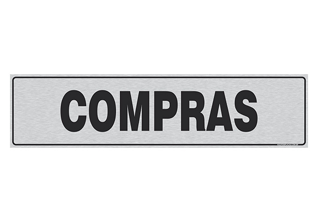 Placa compras