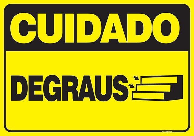 PLACA DEGRAUS