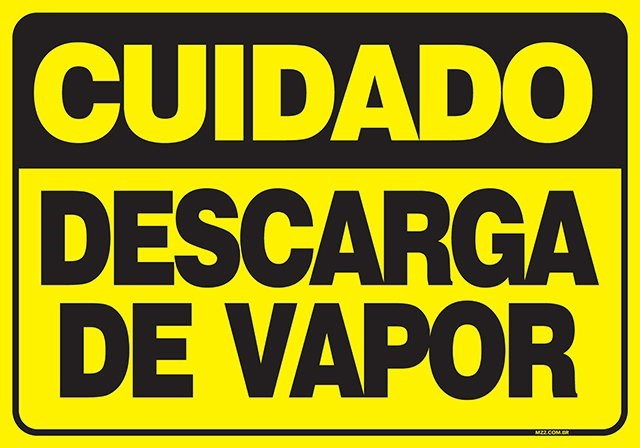 PLACA DESCARGA DE VAPOR