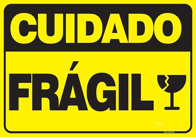 PLACA FRÁGIL