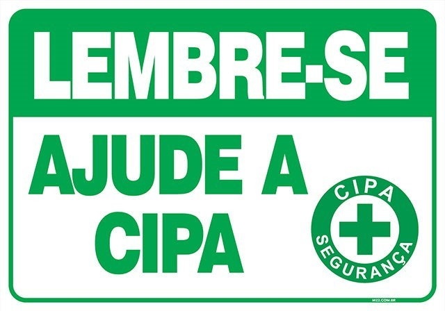PLACA AJUDE A CIPA