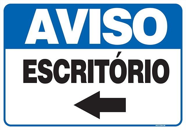 Placa escritorio (esquerda)